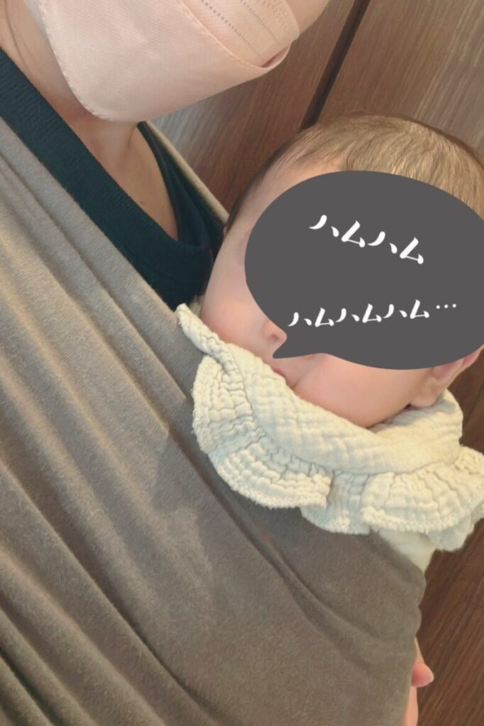 スモルビ　抱っこ紐ハムハム